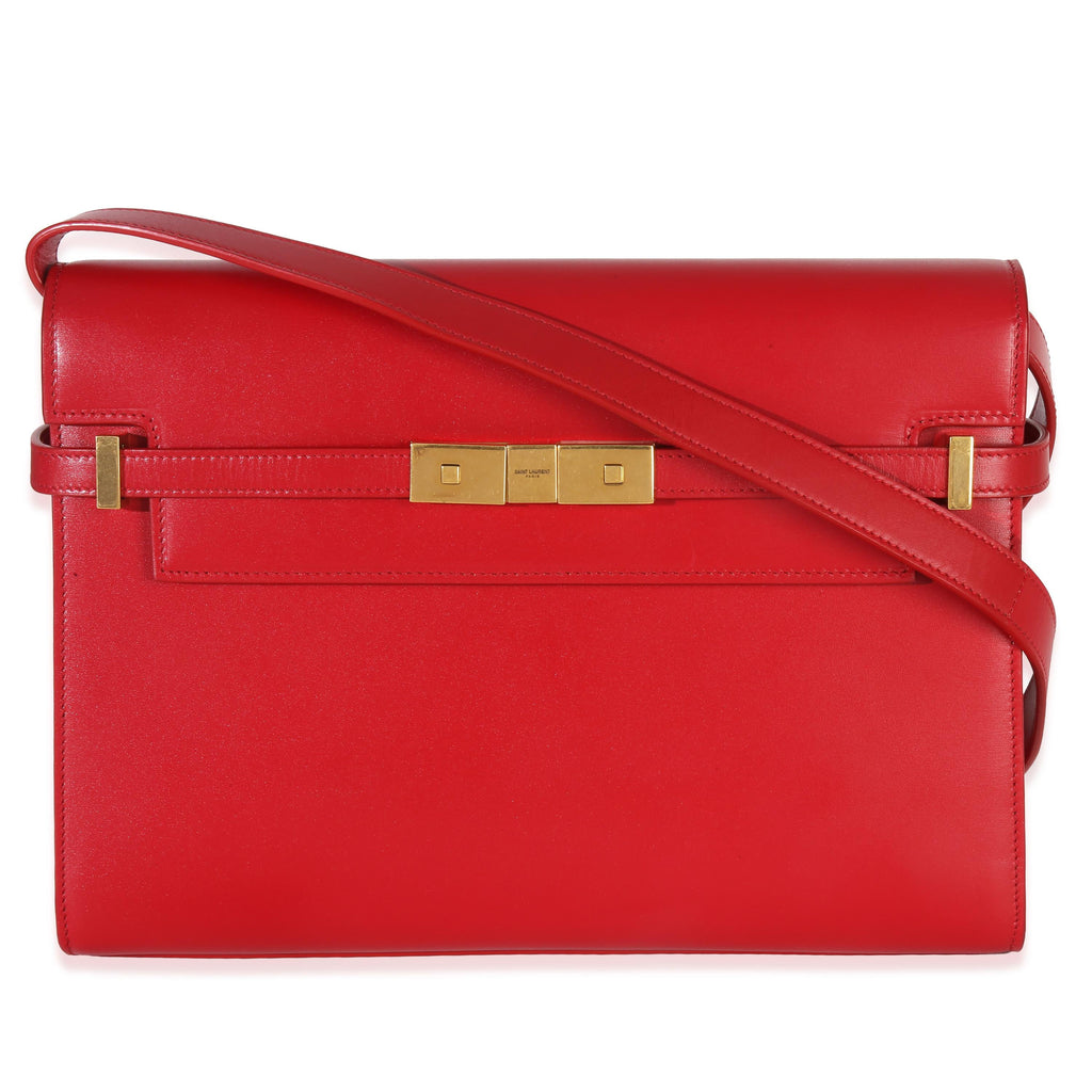 Saint Laurent  Calfskin Medium Manhattan Shoulder Bag