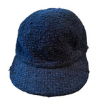 Chanel Blue Tweed Cap