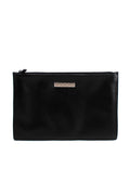 Gucci Vintage Black Leather Pouch