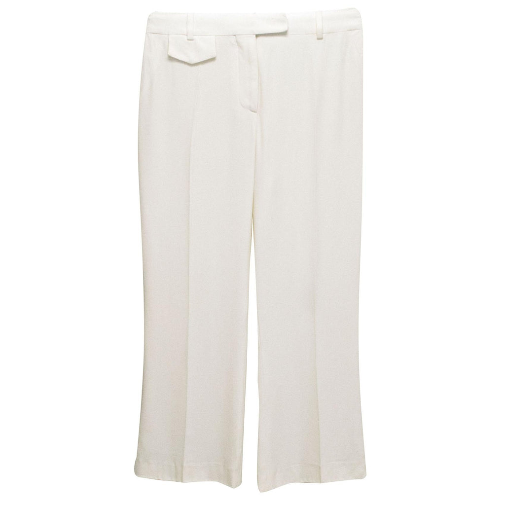 Alexander McQueen White Trousers