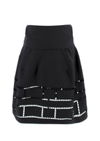 Marni Black Cut-out High Waist Skirt