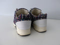 Multicoloured Woven Tweed Sneakers