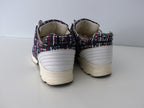 Multicoloured Woven Tweed Sneakers