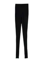 Raey Cotton Jersey Black Leggings