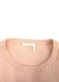 Chloe Cropped Sleeve Cashmere Jumper