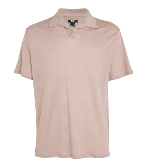 Paige Linen Shelton Polo Shirt