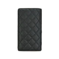 Chanel Black Cambon Long Flap Wallet