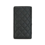 Chanel Black Cambon Long Flap Wallet