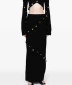 A.W.A.K.E. Mode Buttoned Pencil Skirt