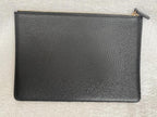Ermanno Scervino Black Leather Pouch