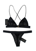 Kiki De Montparnasse Black Lingerie Set