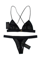 Kiki De Montparnasse Black Lingerie Set