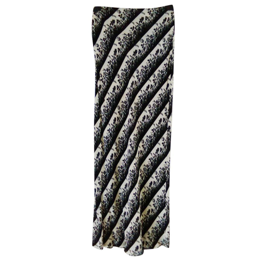 Moschino Cheap and Chic Printed Midi Skirt