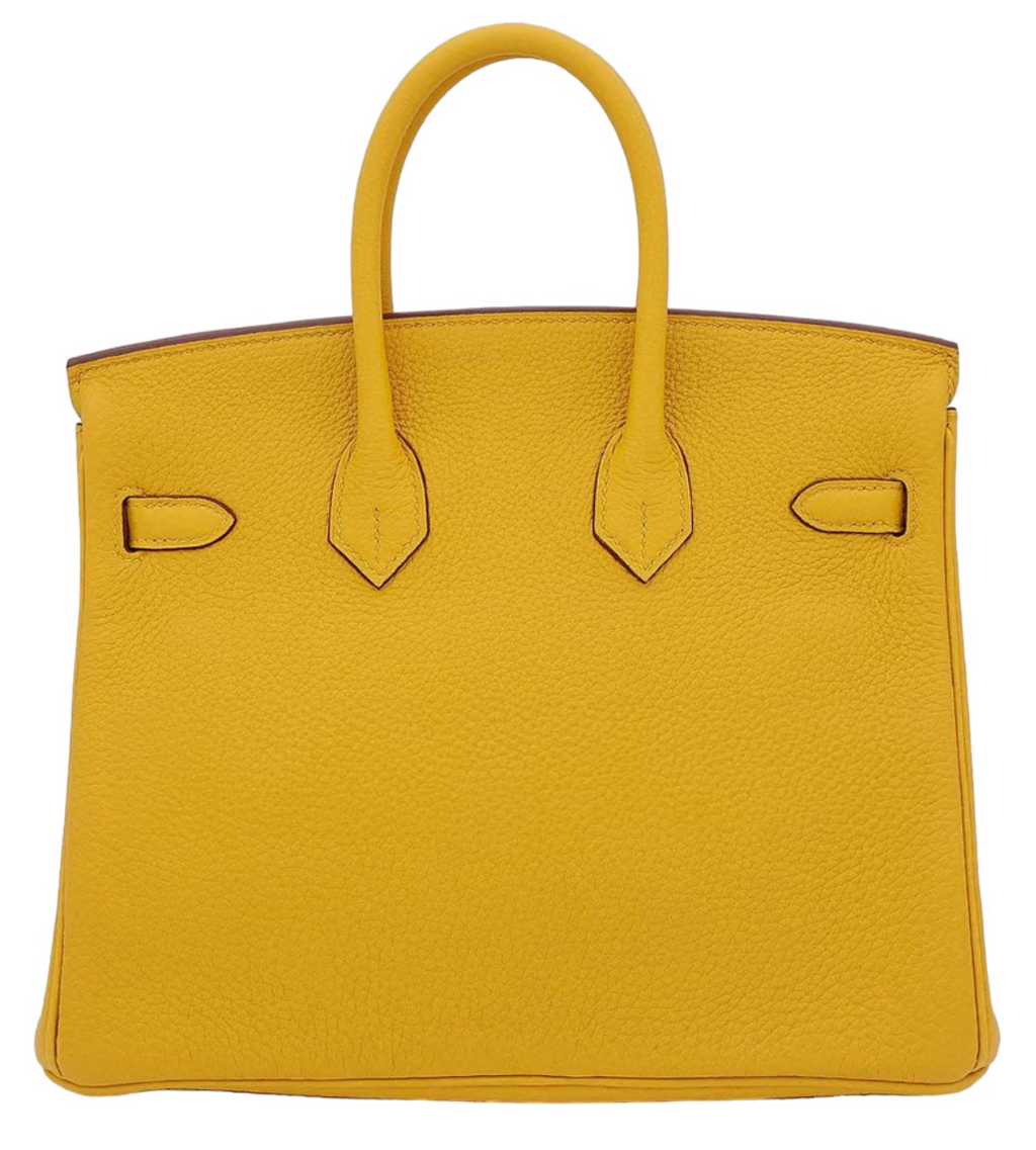 Hermès Birkin 25 Togo Jaune Ambre