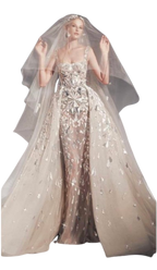 Zuhair Murad Couture Embellished Tulle 2022 bridal collection