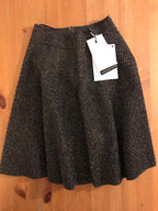 Antonino Valenti Metallic A-Line Skirt
