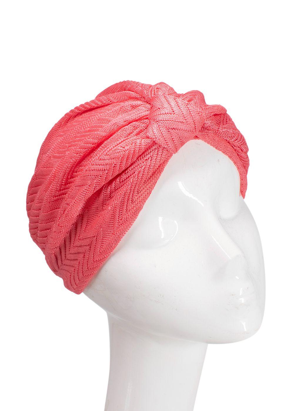 Missoni Coral Knit Turban