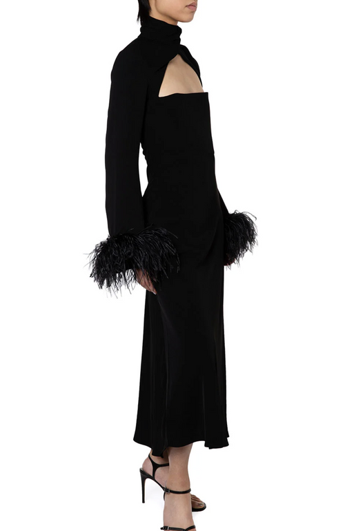 16Arlington Odessa Midi Dress in Crepe
