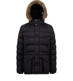 Moncler Black Down Puffer Coat