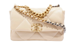 Chanel Beige Medium 19 Flap Bag