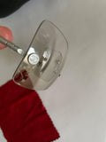 Vintage square gradient lens sunglasses