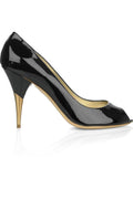 Miu Miu Peep-Toe Patent Pumps
