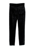 Saint Laurent Black Velvet Trousers