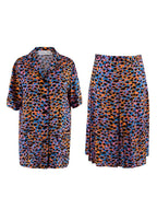 Dior Multicoloured Mizza Print Chez Moi Shirt & Pleated Skirt