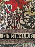 Dior Virgin Wool Tapestry Floral Throw