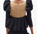 Black Kim Puff Sleeve Top