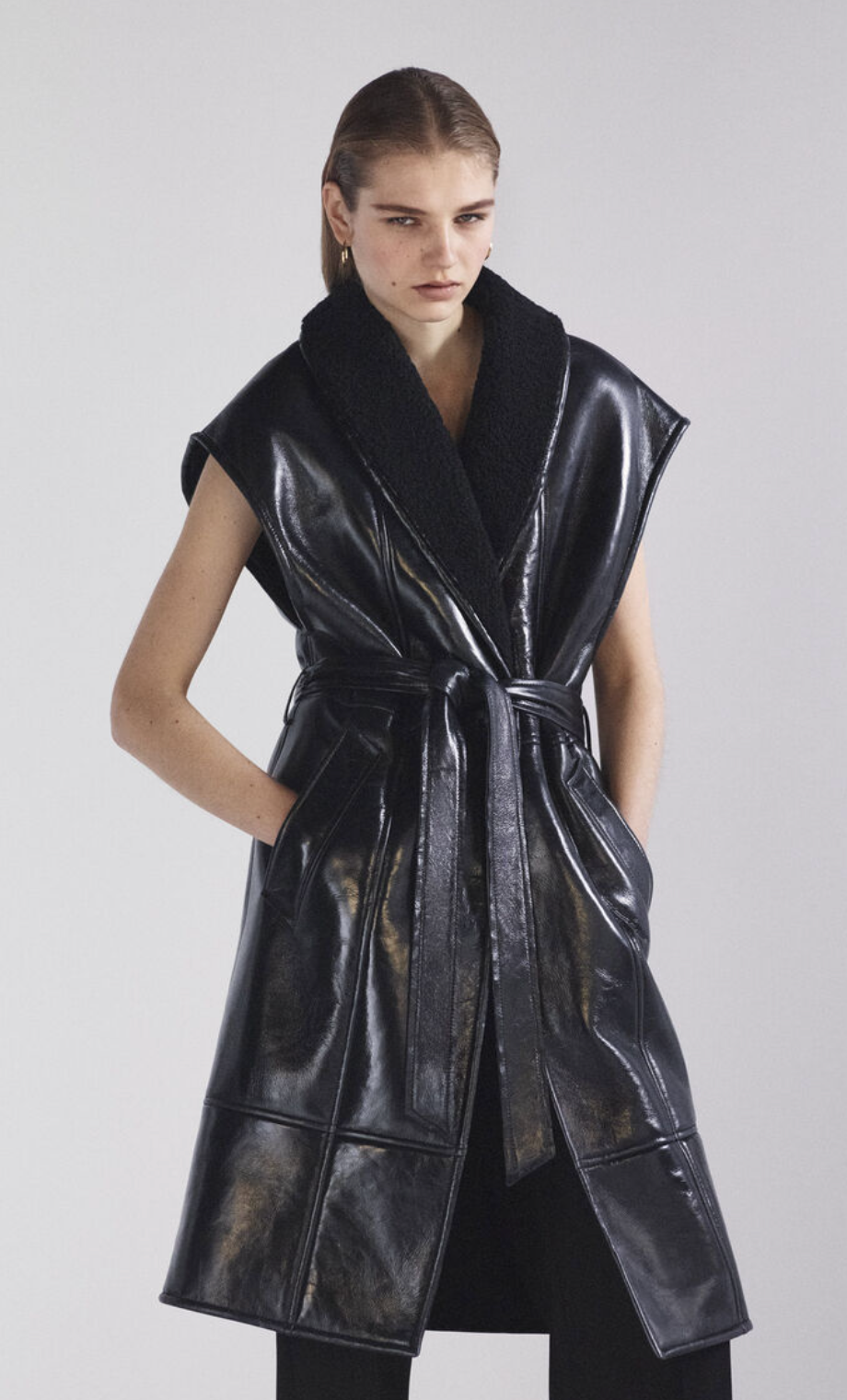 Jae Merino Teddy Sheepskin Jacket