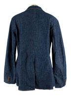 Johnathan Simkhai Blue Denim Jasper Blazer