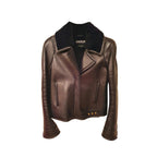 Tom Ford Fur Lined Leather Aviator Jacket