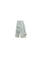 Mint green stretch-denim skinny jeans