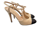 Chanel Heeled T Bar Pumps
