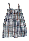 Bonpoint Kids Plaid Drawstring Dress