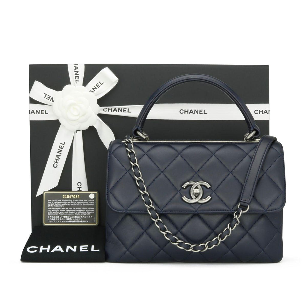 Chanel Midnight Blue Small Trendy CC Single Flap Bag