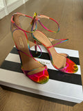 Aquazurra Hologram Heeled Sandals