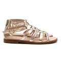 Equerry Kids 31 Gold Embellished Sandals