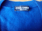 Dolce & Gabbana Blue Wool Jumper