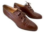 Hermes Vintage Tan Leather Brogues