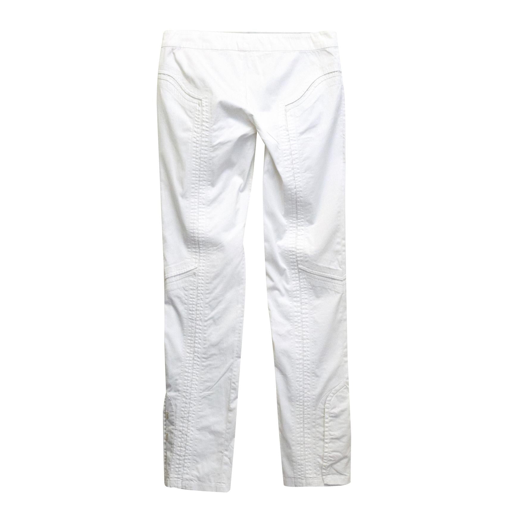 Gucci White Trousers