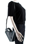 Carolina Santo Domingo Dark Green Leather Shoulder Bag