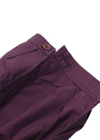 Marni Plum Cotton Blouse