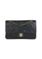Vintage Lambskin Quilted Medium Double Flap Bag