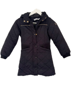 Dior Black  Signature Quilted Kid's Coat  Age 8