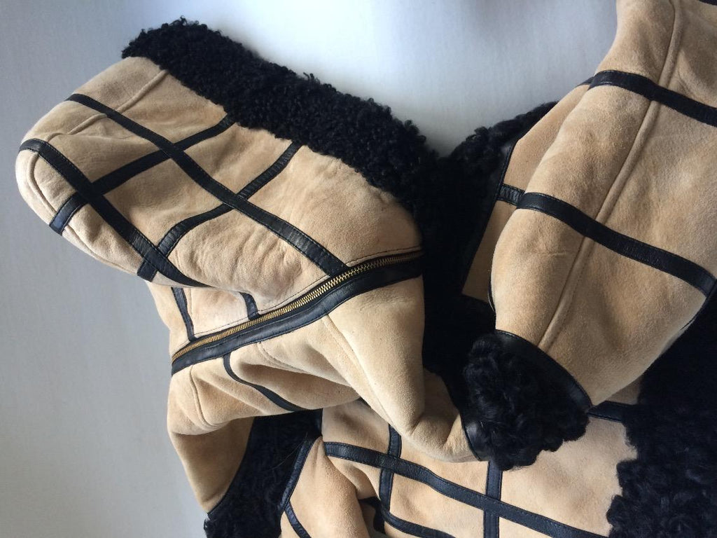 MANOUSH suede biker style jacket