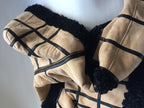 MANOUSH suede biker style jacket