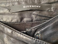Givenchy Black Leather Biker Pants