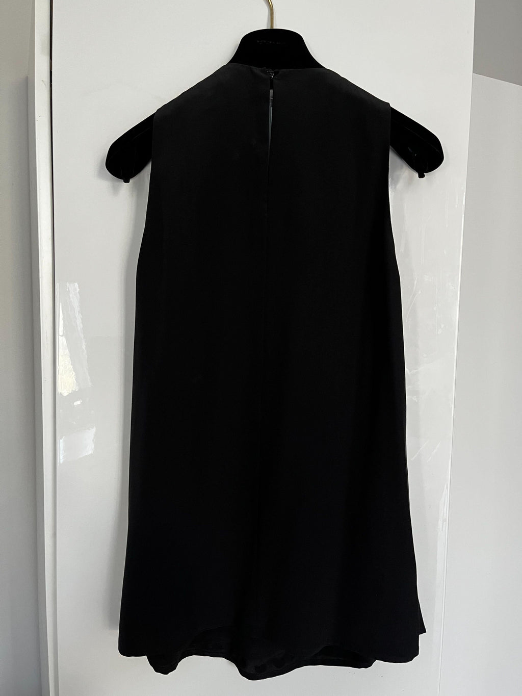 Black Crystal & Bead Embellished Tunic
